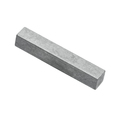 Mak-A-Key Undersized Key Stock, Stainless Steel, Plain, 12 in L, 1-1/4 in W, 1-1/4 in H 8512501250-12